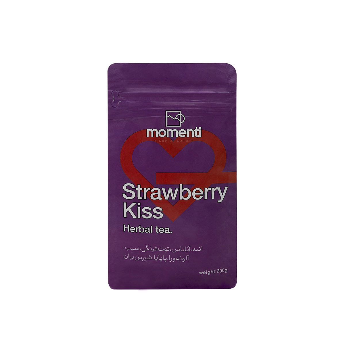 دمنوش استرابری کیس | Strawberry Kiss