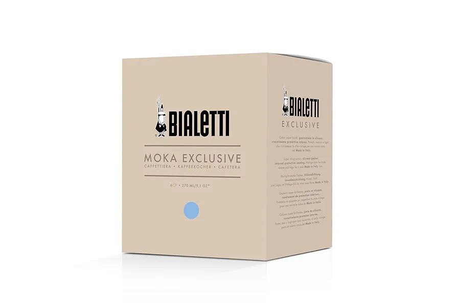 موکاپات بیالتی مدل Exclusive |  ظرفیت 6 کاپ - آبی