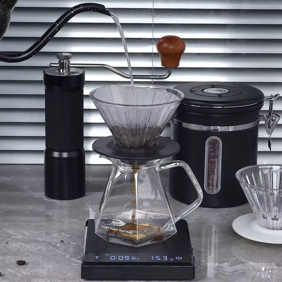 سرور V60 آیکاپه  کریستالی دایموند |  IKAPE GLASS SERVER