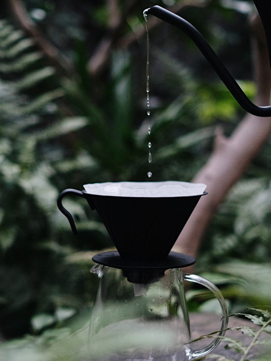 دریپر V60 متال - هریو |  V60 Metal Dripper matte Black - Hario