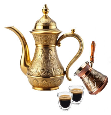 تصویر برای دسته  قهوه ترک ، قهوه فرانسه ، قهوه یزدی
