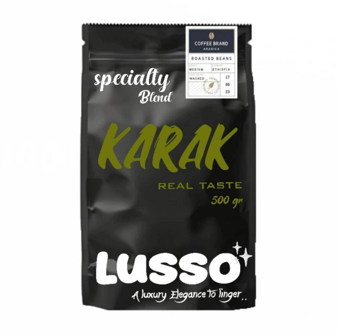 پودر چای کرک اسپشیال لوسو  | اصلی - 250 گرمی - کرک اصلی - کرک زعفزانی - کرک زنجبیلی | LUSSO Special Karak tea powder