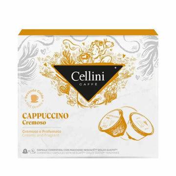 کپسول قهوه دولچه گوستو چلینی Cappuccino Cremoso