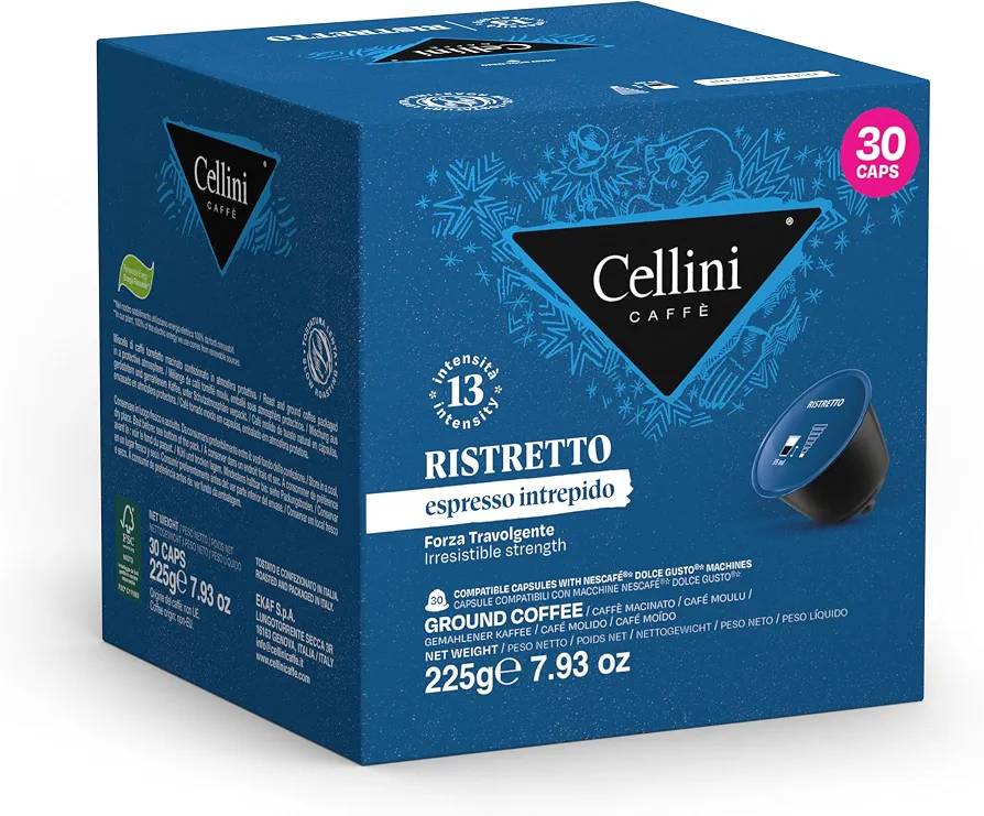 کپسول قهوه دولچه گوستو چلینی - مدل   Caffè Espresso Ristretto