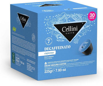 کپسول قهوه دولچه گوستو چلینی بدون کافیین - مدل  Caffè Espresso Decaffeinato